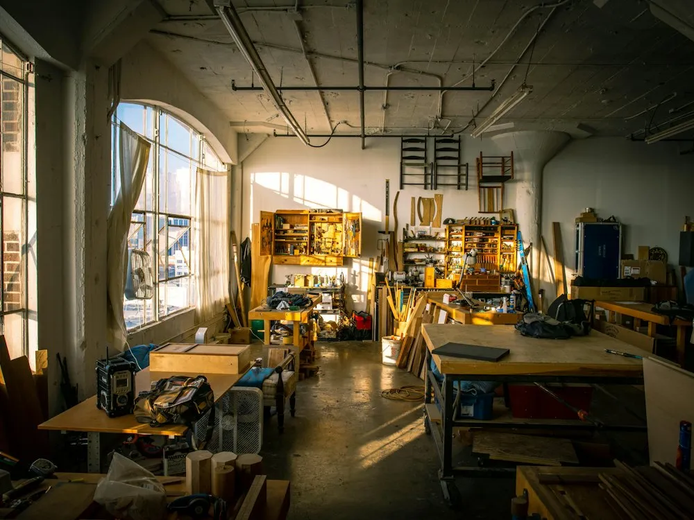Atelier de menuiserie